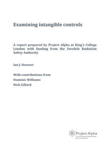 Examining intangible controls