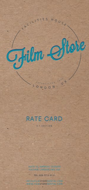 Film Store Rate Card 2.1