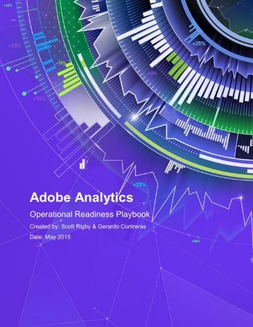 Adobe Analytics Operational Readiness Playbook Issue May 2015