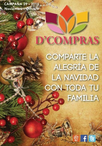 Catálogo D'Compras Noviembre Diciembre 2016