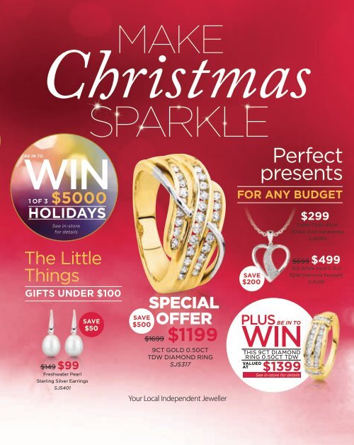 Showcase Jewellers December 2016 Christmas Catalogue (New Zealand)