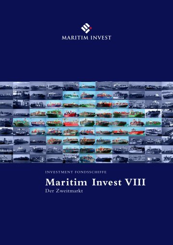 Beitrittserklärung MARITIM INVEST VIII