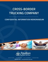 Cross-Border Trucking Company Business Profile - Short Version