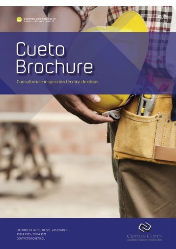 Brochure Cristian Cueto - Inspección técnica de obras