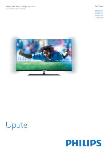 Philips 7900 series TÃ©lÃ©viseur 4K UHD ultra-plat avec Androidâ¢ - Mode dâemploi - HRV