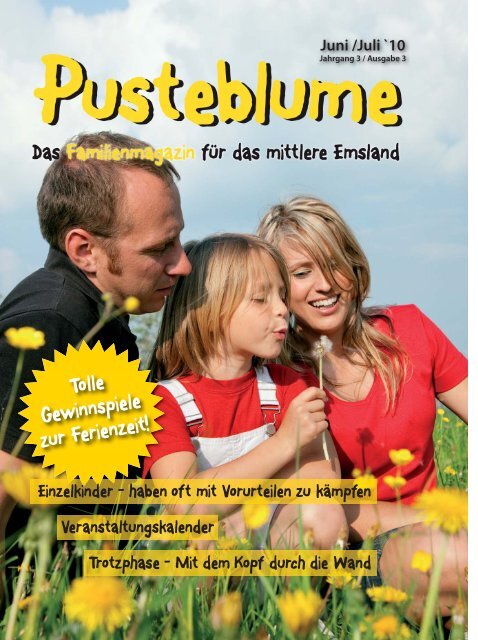 Pusteblume Juni/Juli 2010