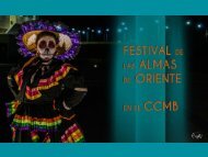 Festival de las Almas de ORIENTE en el CCMB