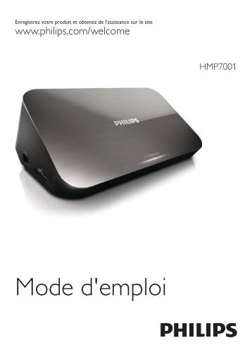 Philips Lecteur multimÃ©dia HD - Mode dâemploi - FRA