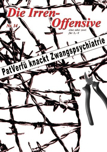 UN Behindertenrechtskonvention - Irren-Offensive Nr. 14