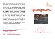 Spiroergometrie (pdf, 348 KB) - Städtischen Krankenhaus Heinsberg