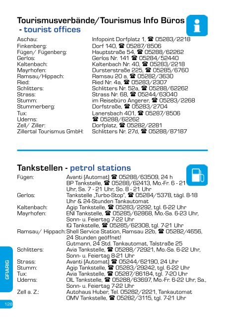  gfiarig Ausgabe43 November 2016 - Das Zillertal