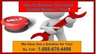 Don't You Have any Ideas as Know How Someone Could Recover Window 7 Deleted Files?