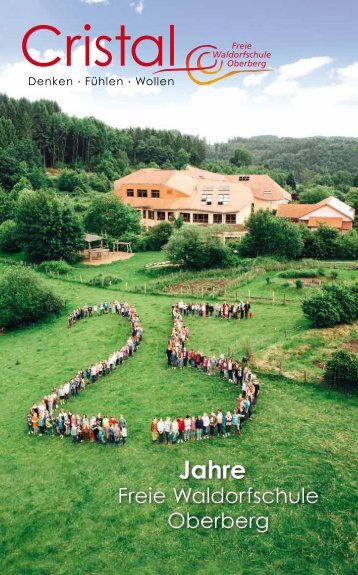 Cristal 2016 - Zeitschrift - Freie Waldorfschule Oberberg