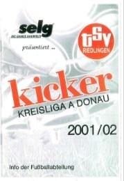 Kicker 2001-2002