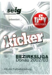 Kicker 2002-2003