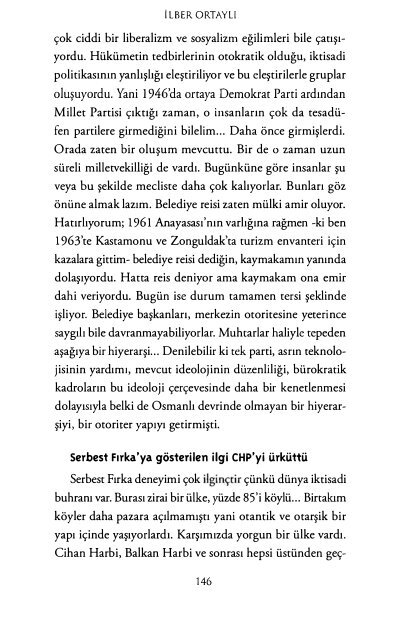 lber Ortaylı - Yakın Tarihin Gerçekleri