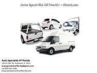 Auto Specialist Of Florida - About.me