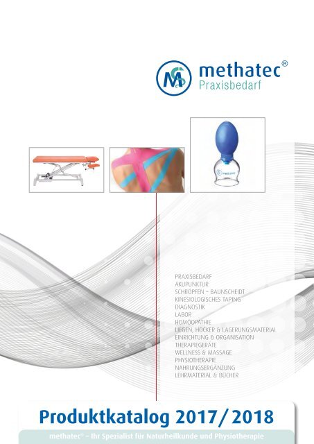 methatec Produktkatalog 2017 / 2018 | Massagegeräte