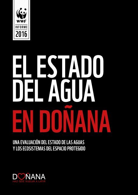 EL ESTADO DEL AGUA EN DOÑANA