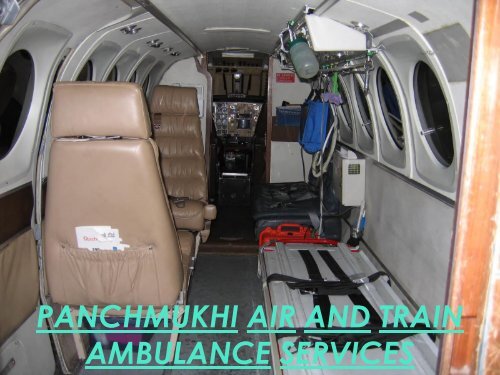 Panchmukhi air and train ambulance services Srinagar-Jammu