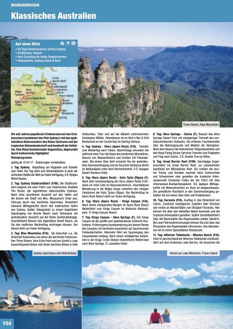 Reisekatalog Australien