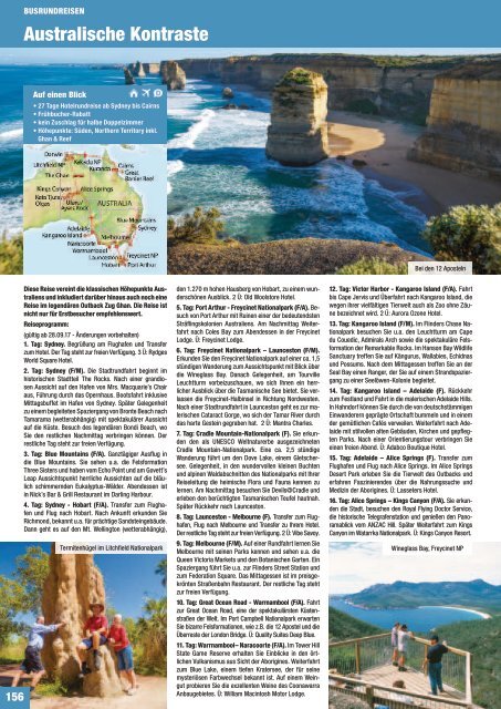 Reisekatalog Australien