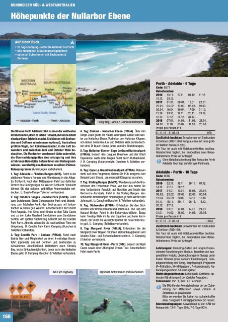 Reisekatalog Australien