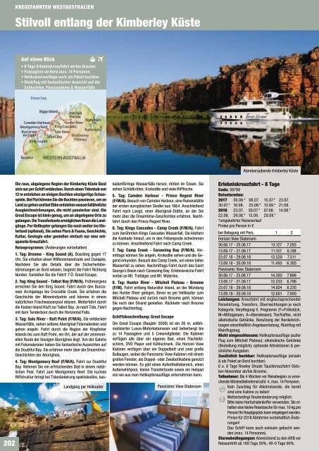 Reisekatalog Australien