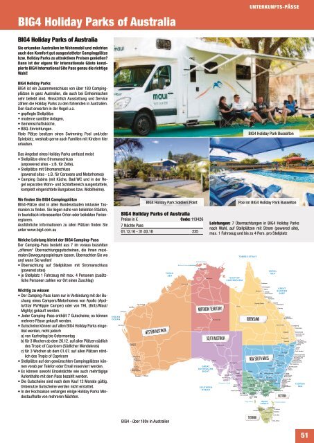 Reisekatalog Australien