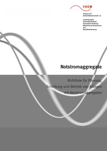 Notstromaggregate - E.ON Hanse