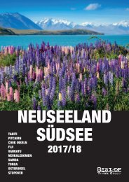 Reisekatalog Südsee