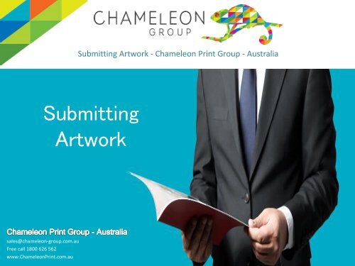 Submitting Artwork - Chameleon Print Group - Australia