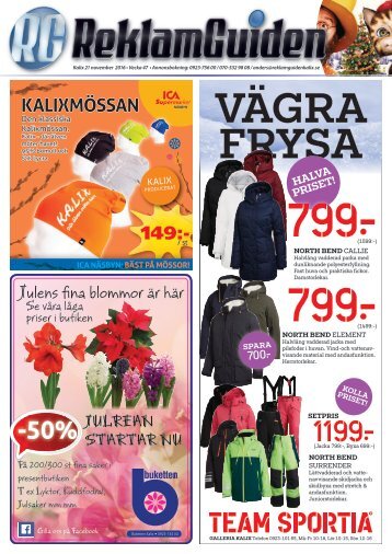 ReklamGuiden Kalix v47 -16 (21/11-27/11)