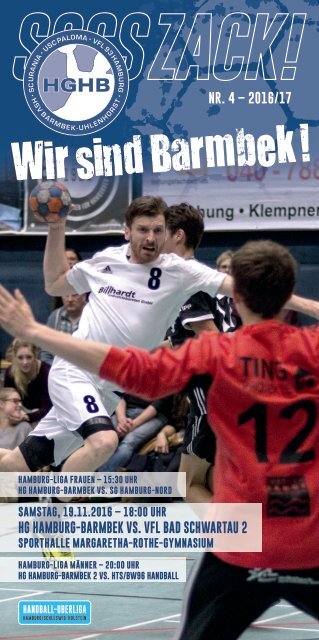SSSSZACK! HGHB vs. VfL Bad Schwartau 2