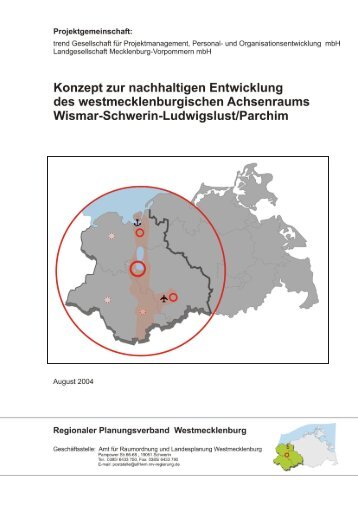 achsenkonzept.pdf - Regionaler Planungsverband Westmecklenburg