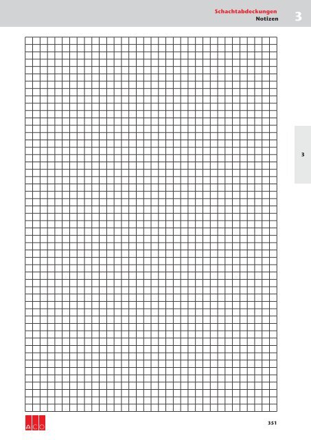 ACO Preisliste 2017 Schachtabdeckungen