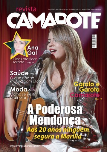 Revista Camarote 21x30 cabarito