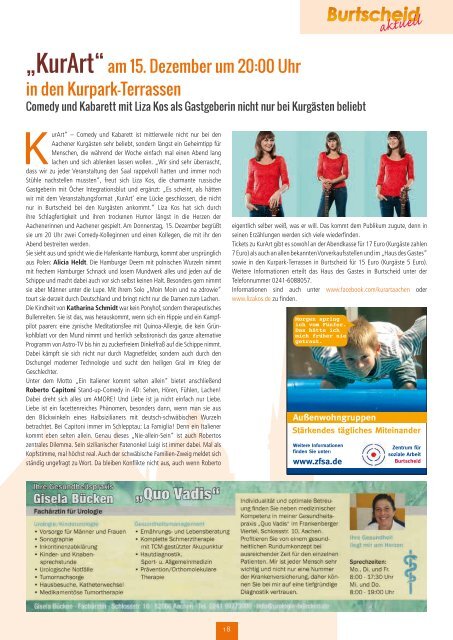 WEB - Burtscheid aktuell November 2016  - Ausgabe 59