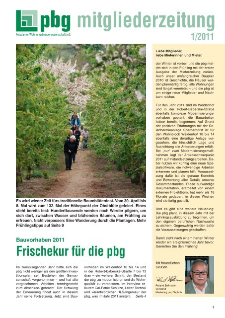 Mitgliederzeitung 2011 1