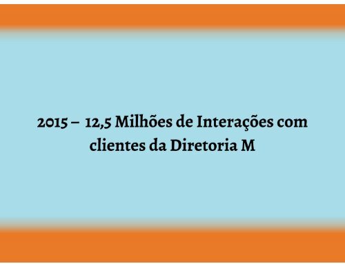 Nova Central de Atendimento M1