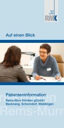 rr-Kliniken Rems-Murr-