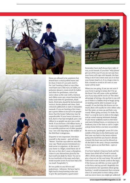 Equestrian Life November 2016 Edition