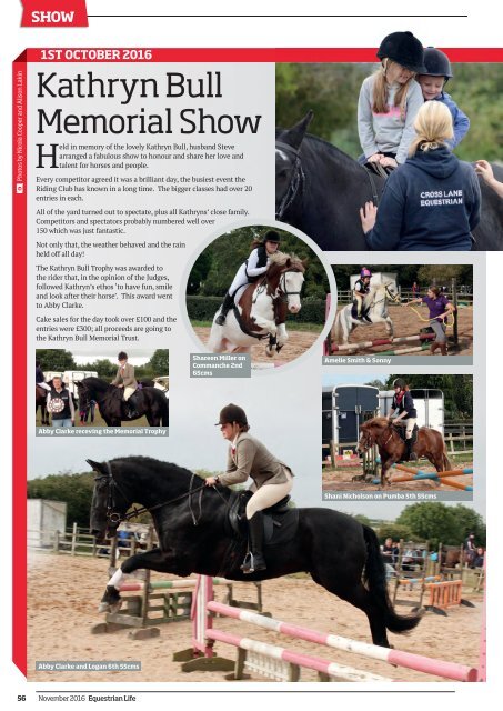 Equestrian Life November 2016 Edition