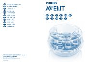 Philips Avent StÃ©rilisateur micro-ondes Ã  vapeur - Mode dâemploi - ENG