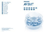 Philips Avent StÃ©rilisateur micro-ondes Ã  vapeur - Mode dâemploi - CES