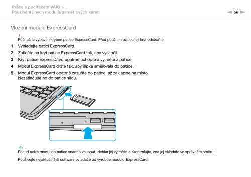 Sony VPCS13C5E - VPCS13C5E Istruzioni per l'uso Ceco