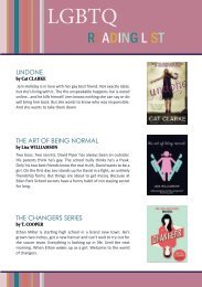 LGBTQ Reading List