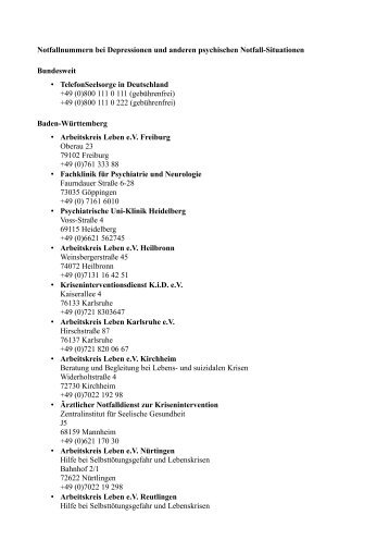 Forum Depressionen Clinical Depression Forum 2019 11 11
