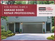 Top Reasons to Hire a Garage Door Repair Professional