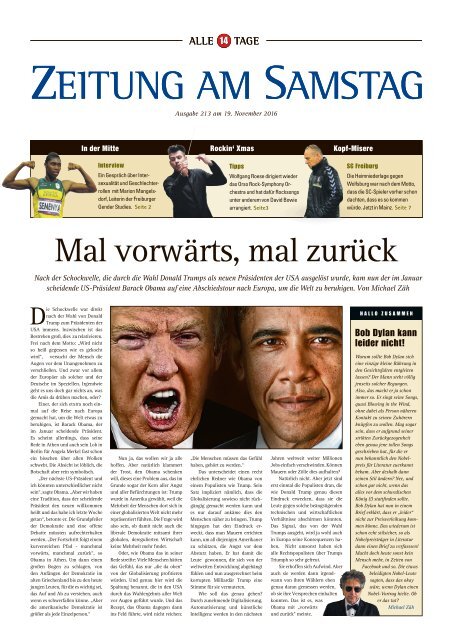 213. Ausgabe, ET 19.11.2016